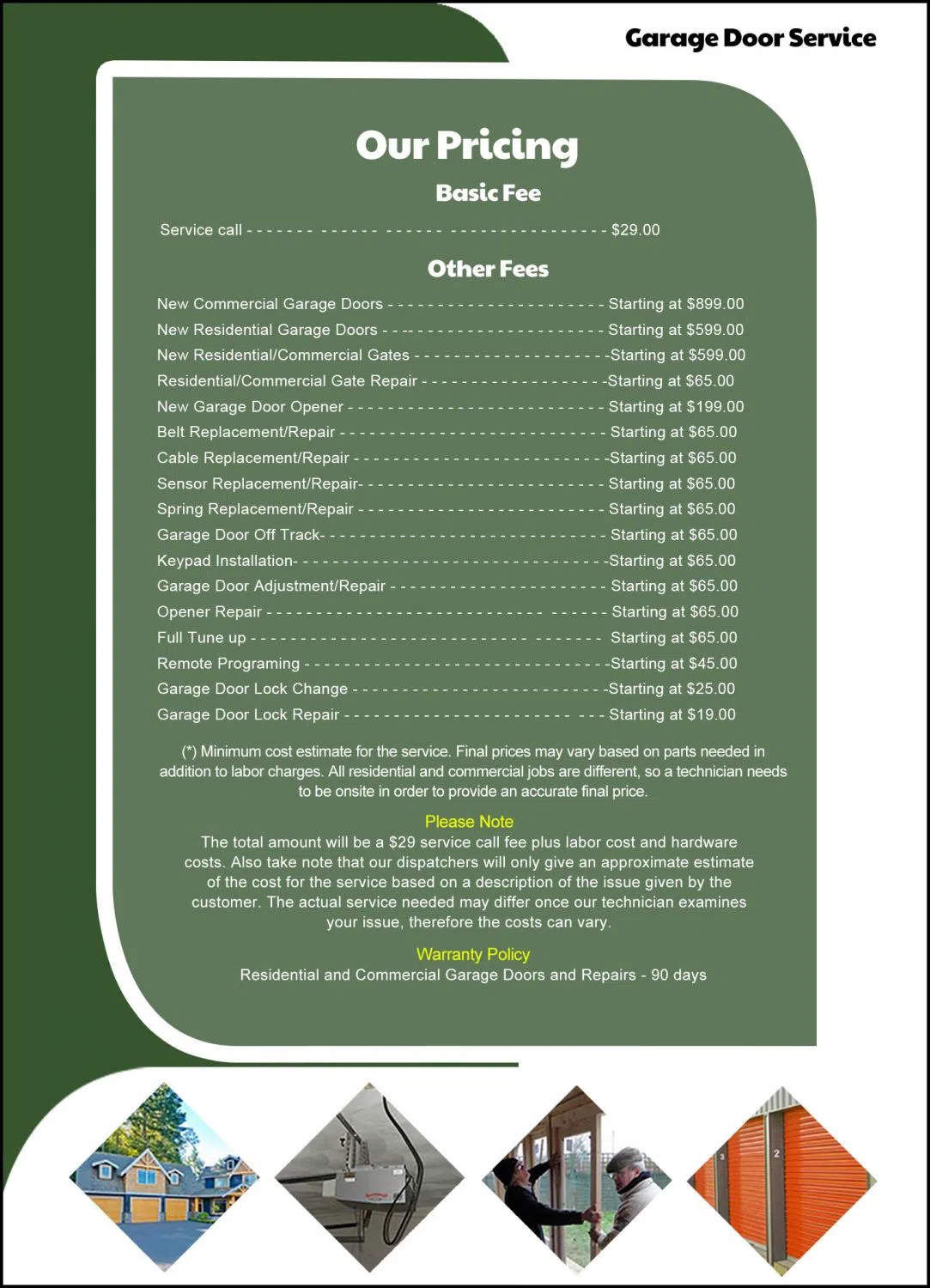 Metro Garage Doors Gibbstown, NJ 856-433-1445